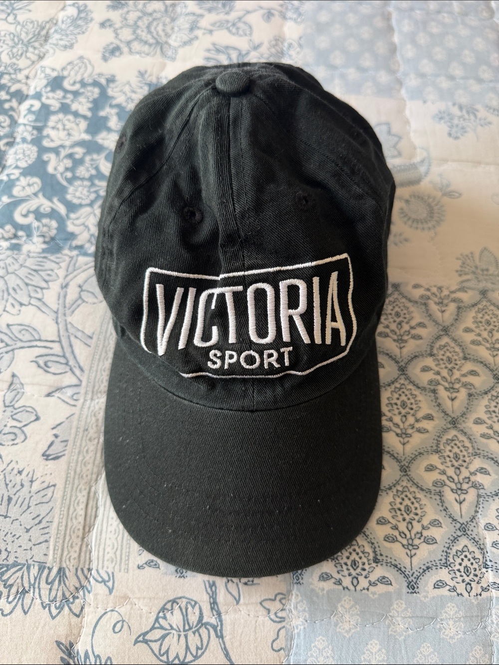 Victoria's Secret - Black Victoria Sport Baseball Cap O/S